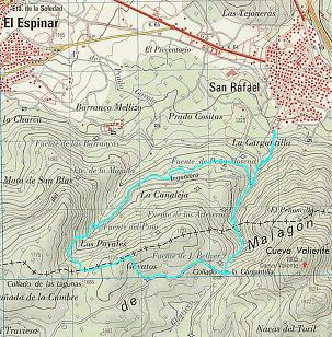 Mapa de la ruta